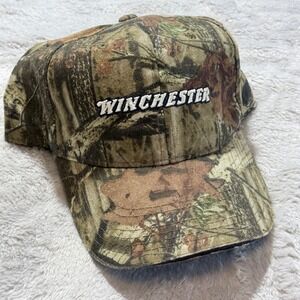 Winchester Camo‎ Baseball Cap Outdoor Cap Hunting Fishing Hat One Size Fits Most